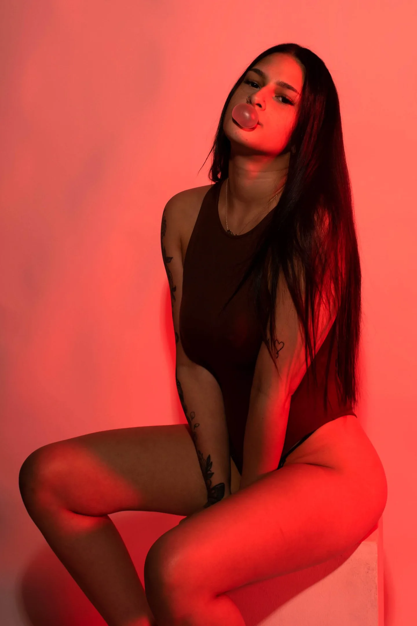Black styling woman portrait session, Aberdeen